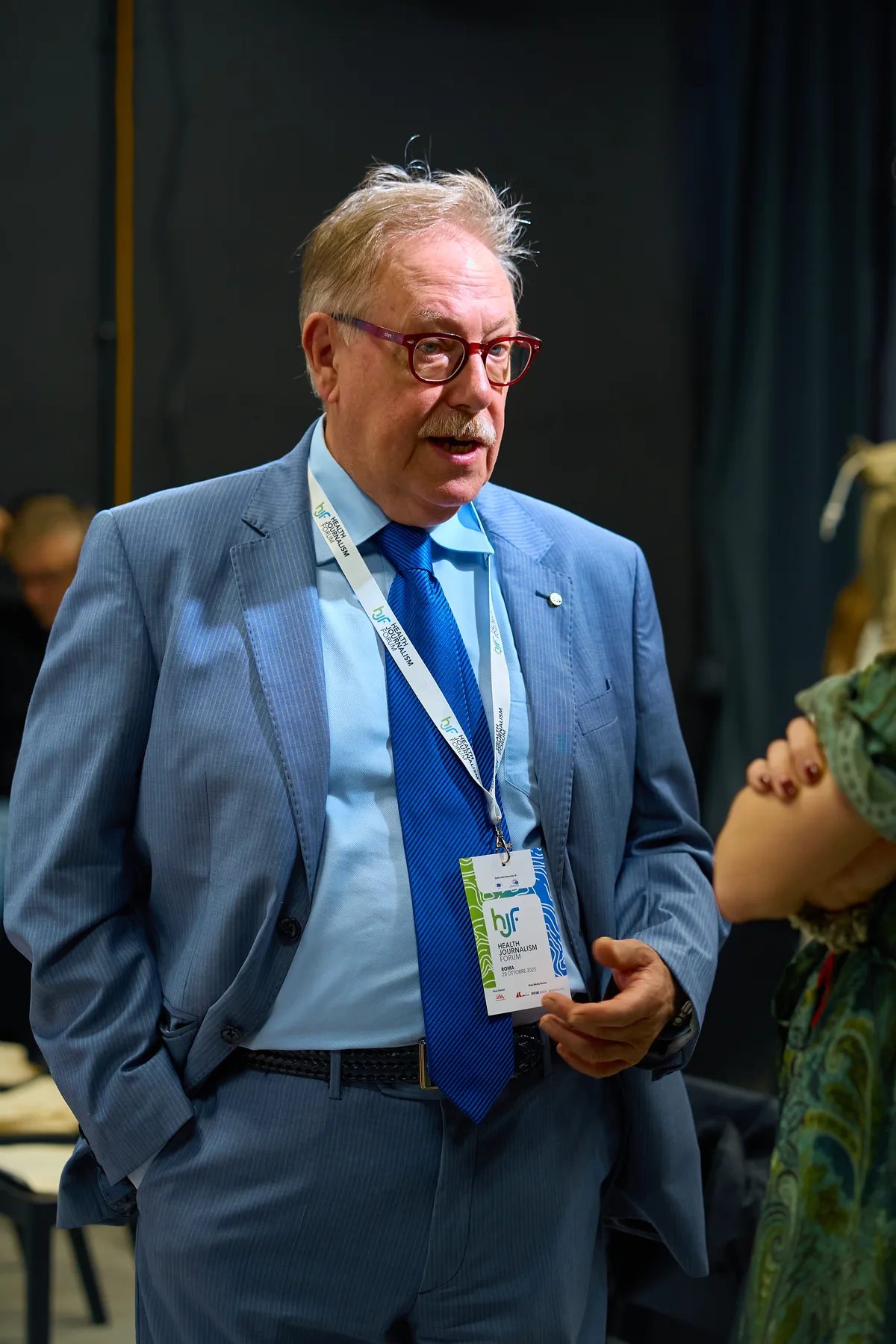 Un intervento dal palco